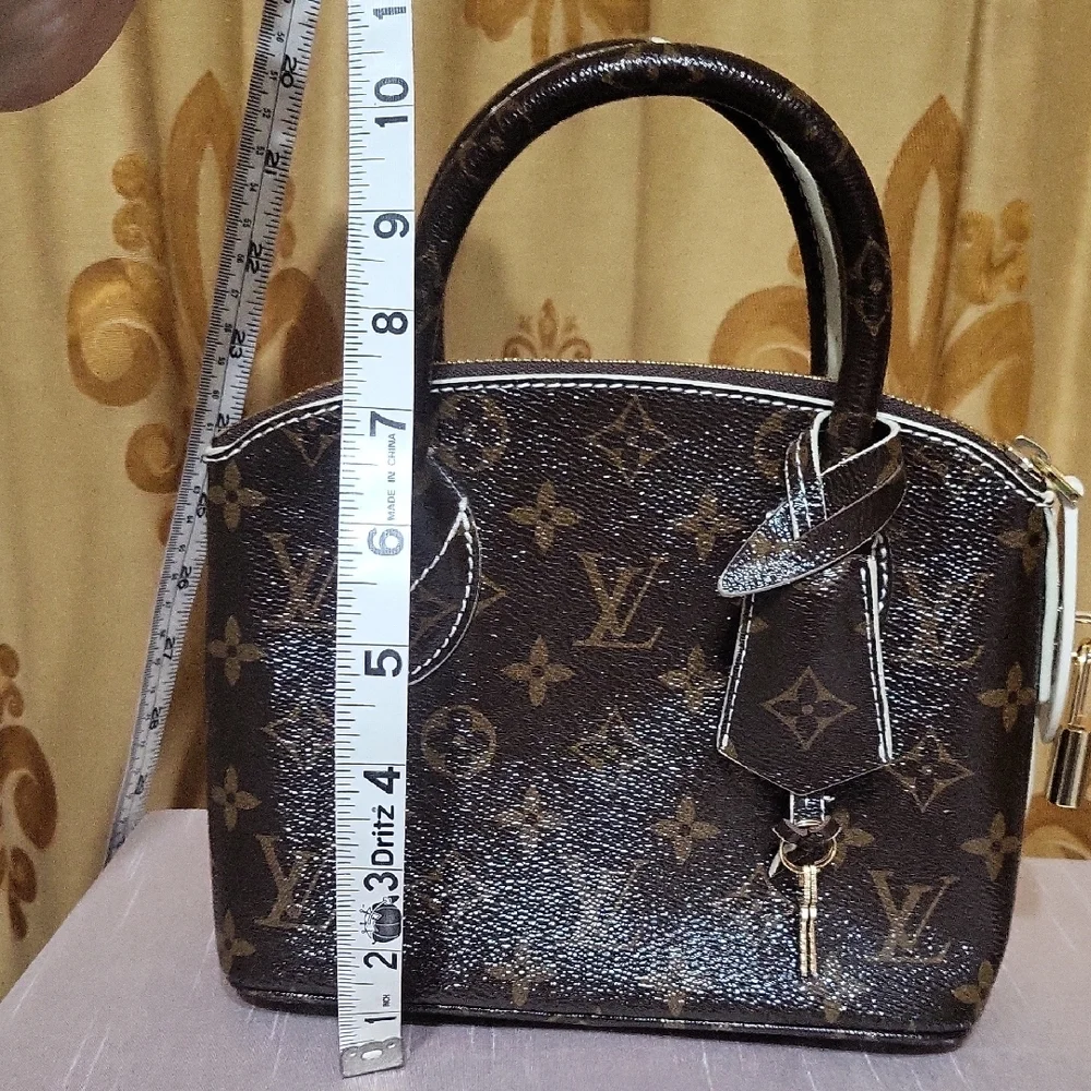 Designer Inspired Mini Monogram Handbag - Picture 9 of 12
